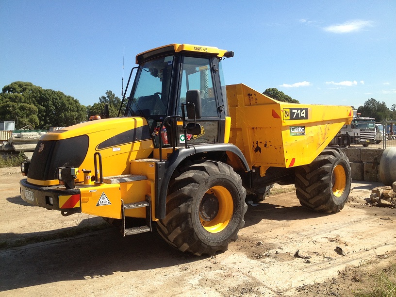 JCB dumper for hire